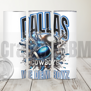 Dallas Cowboys Ultimate Fan Pack - Apparel & 20oz Tumbler PNG Bundle