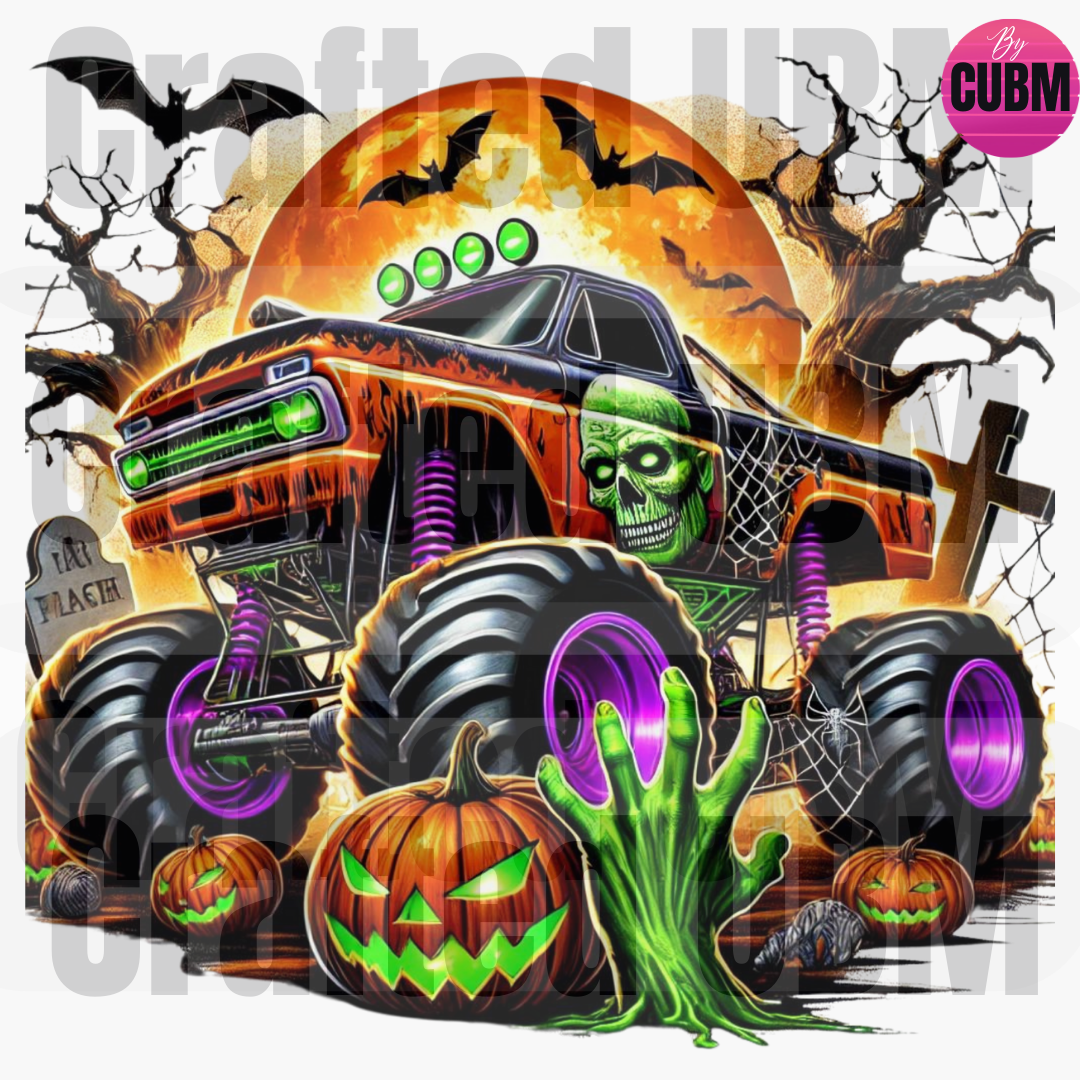 Monster Truck Bundle Png , 4 Halloween PNGs, Spooky, Halloween monster truck pngs, Spooky Season is, Instant Download, Happy Halloween png