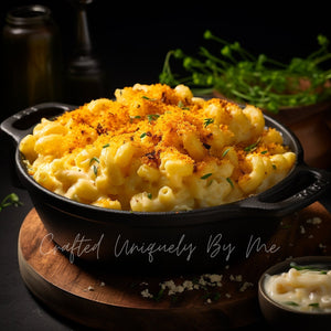 Best Baked Macaroni And Cheese Recipe , Mac & Cheese, Recipe, Southern Style, Recipe Card