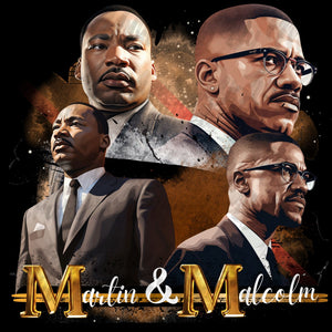 Black History png, Malcolm X, MLK png, MLK Jr. art, I am the dream, Martin Luther King Jr., Malcolm, sublimation design, instant download