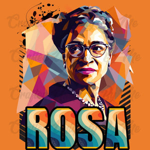 Black History png, Iconic Rosa Parks PNG - Digital Download, Black History wall art, , sublimation design, instant download